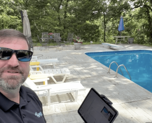 Custom pool cover