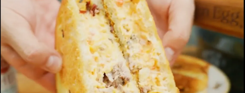 Smoked Brisket Pimento Grilled Cheese